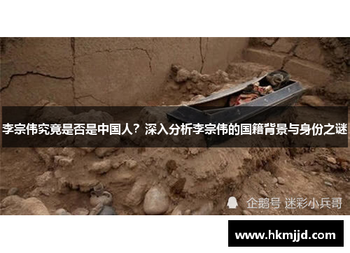 李宗伟究竟是否是中国人？深入分析李宗伟的国籍背景与身份之谜